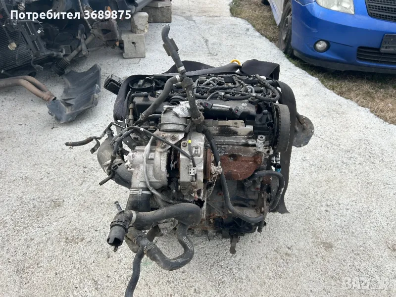 Двигател ваг груп 1,6 Тди 105кс CLHA, снимка 1