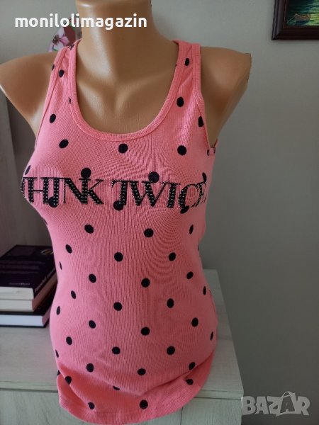 памучен потник, цветът е наситен , снимка 1