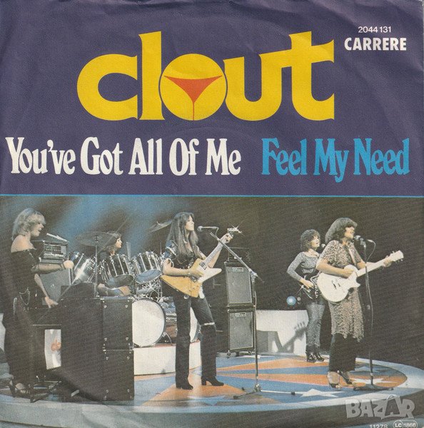 Грамофонни плочи сингли 7" Clout – You've Got All Of Me, снимка 1