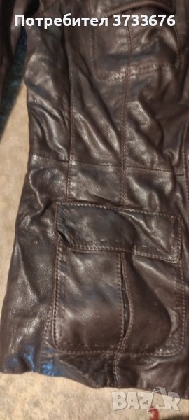 Дамско/юношеско/ кожено яке., снимка 1