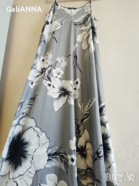 СТРАХОТНА ДЪЛГА ЛЯТНА РОКЛЯ 2XL, снимка 1