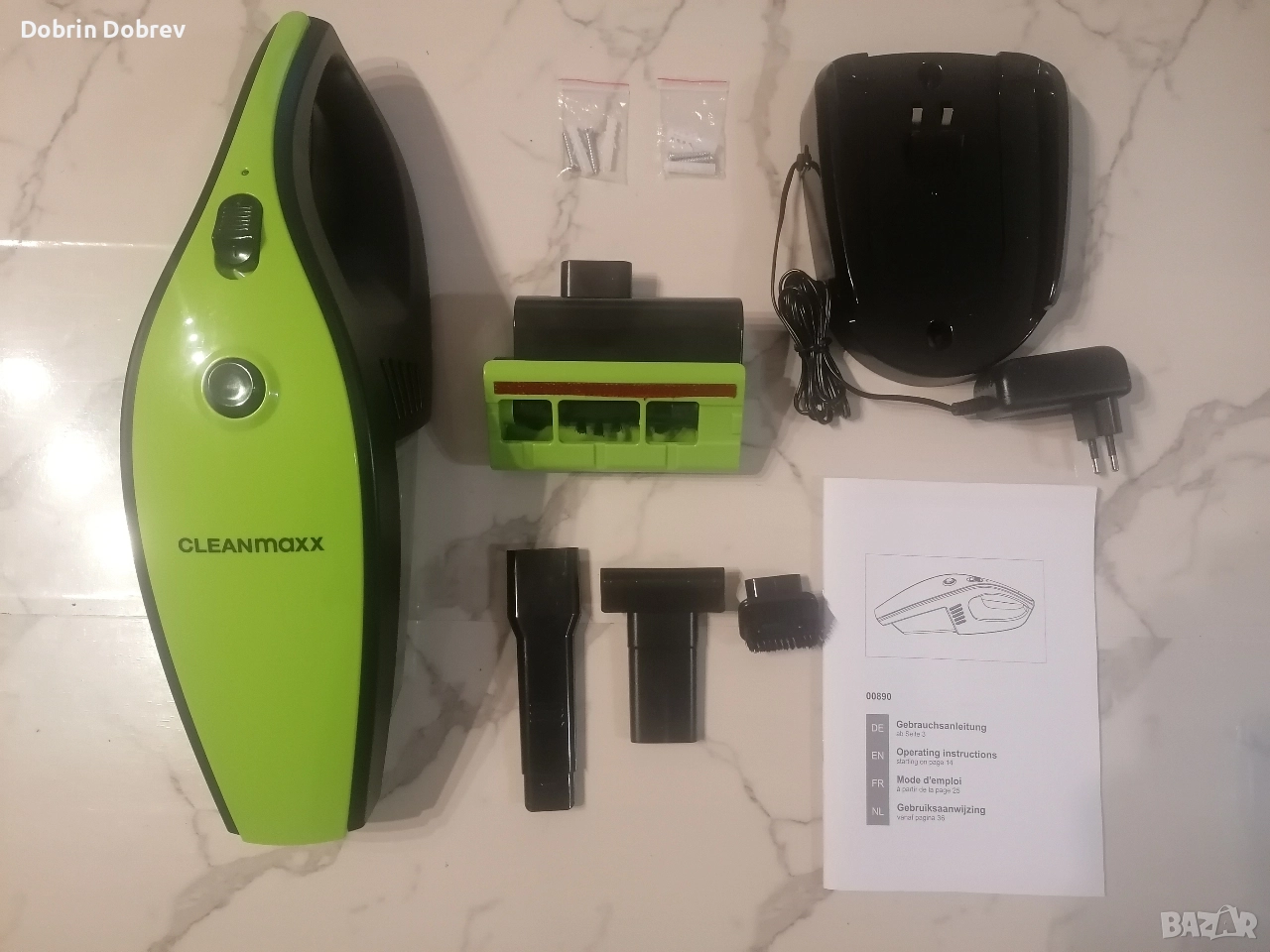 Безжична ръчна прахосмукачка Cleanmaxx с турбо четка , снимка 1