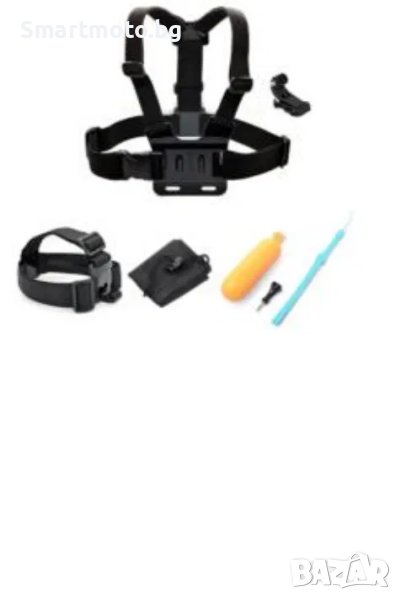 GK2 нов комплект аксесоари за екшън камери 5 части GO PRO SJCAM,EKEN, снимка 1