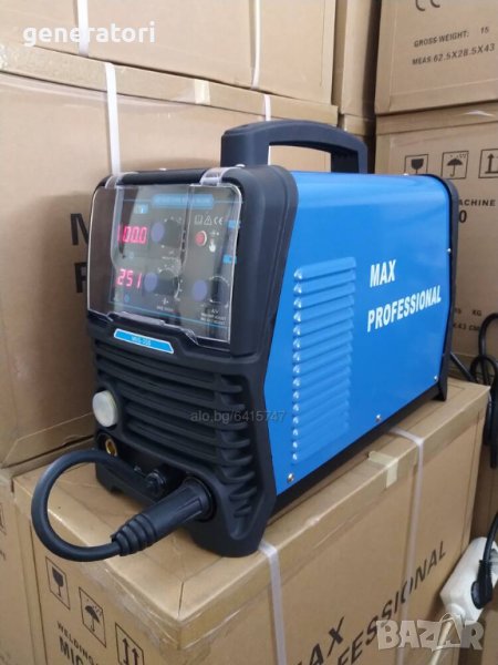 250 Ампера - Професионално ТЕЛОПОДАВАЩО + Електрожен - MAX PROFESSIONAL - Телоподаващ Апарат, снимка 1
