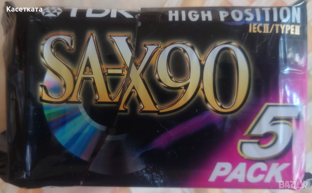 Аудио касети /аудио касета/ TDK SA-X90, снимка 1
