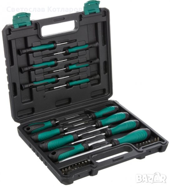 отвертки в куфарче 32 части ивеко мерцедес дейли , снимка 1