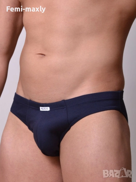 Перфектно качество - Мъжки класически слип 6562 - фин памук, снимка 1