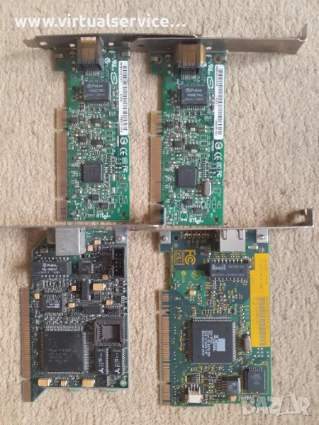 LAN cards PCI Intel, 3COM, снимка 1