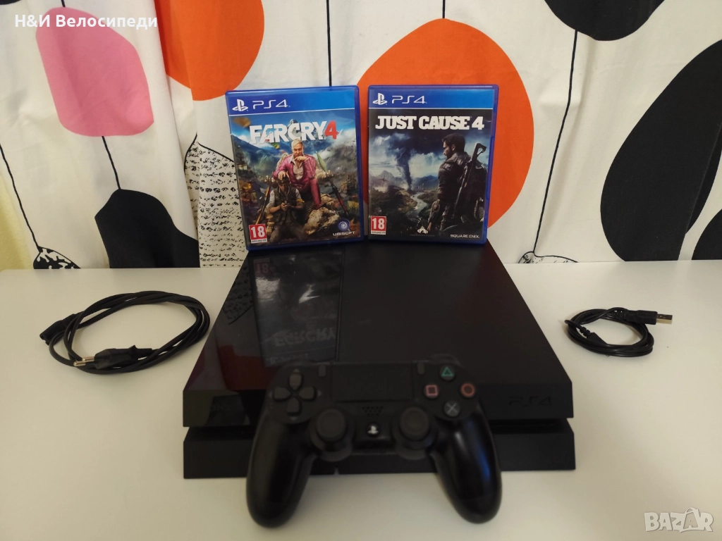 Playstation 4 500 GB Като Нов !!!, снимка 1