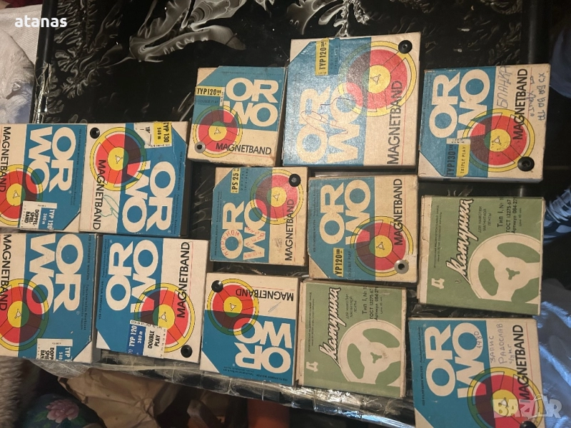 Микрофон и магне ленти , снимка 1