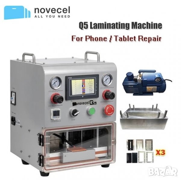 Машина дисплеи LCD repair mashine UYUE X6S Novecel q5 нова комплект, снимка 1
