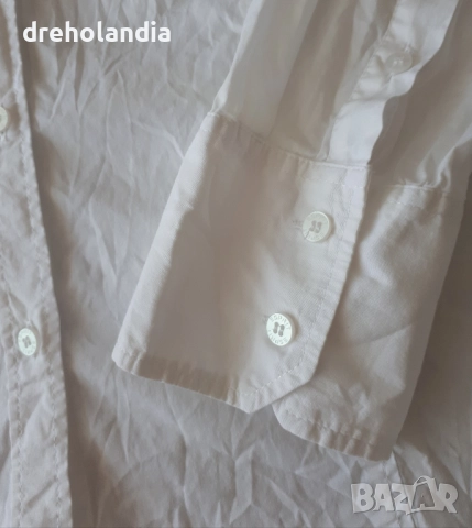 Дамска бяла риза – Esprit – M  , снимка 5 - Ризи - 51811121