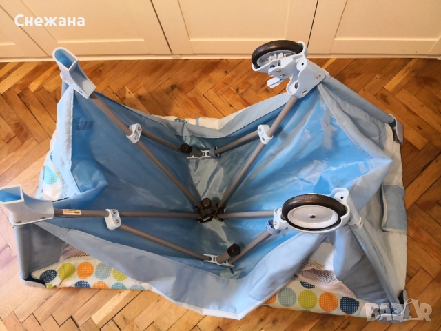 бебешка кошара / сгъваемо легло Bertoni - Rocker, снимка 7 - Кошарки - 51983974
