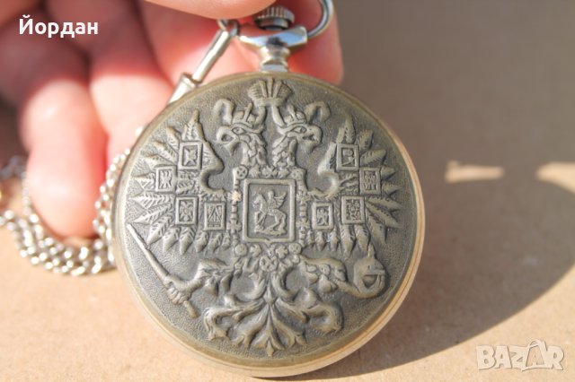 СССР джобен часовник ''Молния'' 1996 г. /300 години Руски флот/, снимка 7 - Антикварни и старинни предмети - 40877063