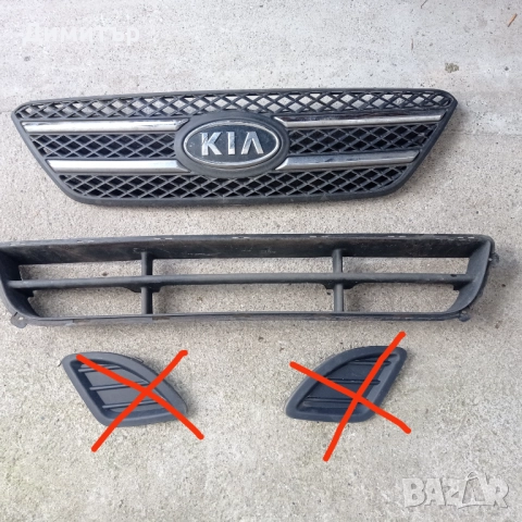 Решетки за броня за КИА СЕЕД Kia Ceed 06-09г, снимка 2 - Части - 52953585