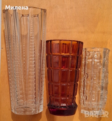 Стъклени фруктиери, йенски съдове, вази, кани, купи, снимка 14 - Чинии - 48989149