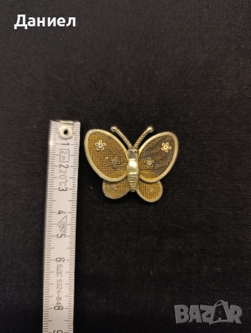 Значка пеперуда, снимка 2 - Колекции - 52346455