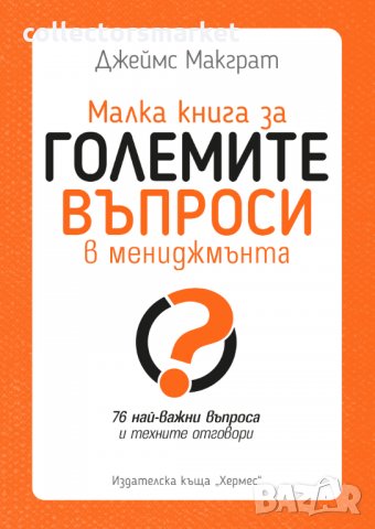 Малка книга за големите въпроси в мениджмънта, снимка 1 - Специализирана литература - 34306207