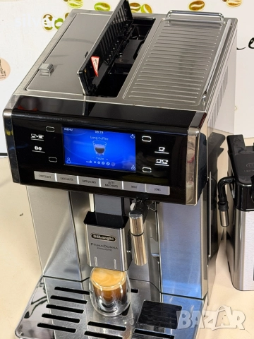 Кафемашина кафе автомат delonghi Primadonna Exclusive с гаранция, снимка 2 - Кафемашини - 52942432