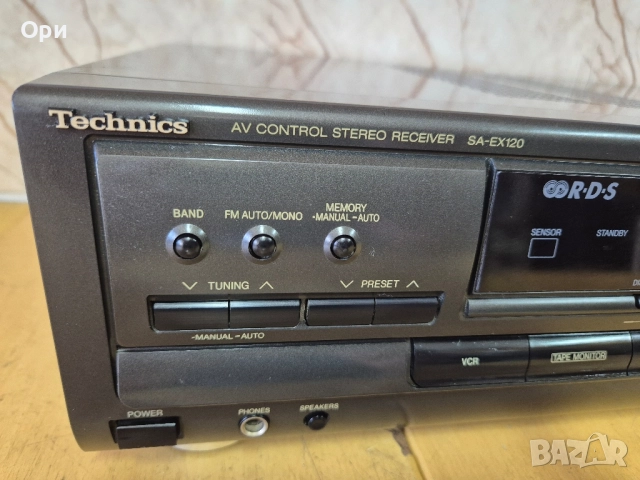 Ресивър Technics SA-EX120 , снимка 3 - Ресийвъри, усилватели, смесителни пултове - 52189437