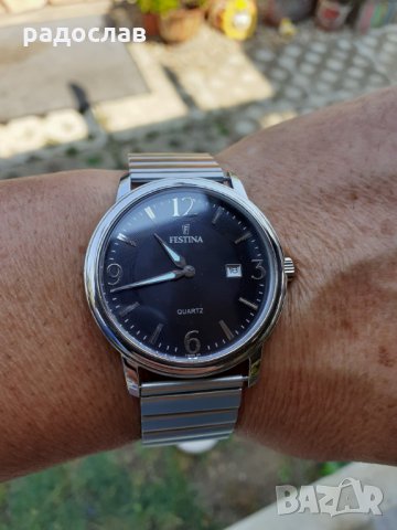 Мъжки кварцов часовник Festina, снимка 6 - Мъжки - 33848651