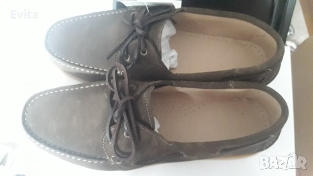 Мъжки мокасини  Find, кожа, номер 43, 44, нови, снимка 4 - Мокасини - 32589511