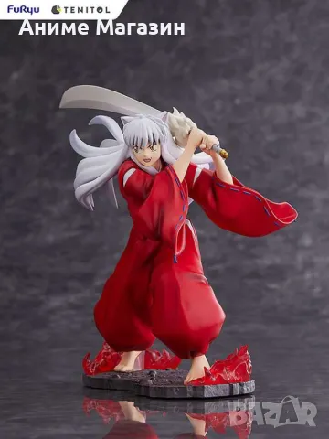 Аниме колекционерска Фигурка Inuyasha Tenitol, снимка 2 - Колекции - 48599582