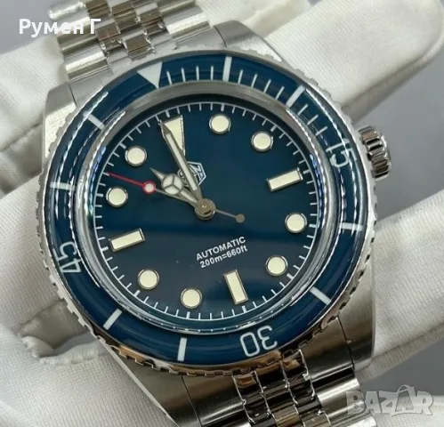 Перфектен San Martin SN0133-G Automatic Diver, 200м, ПЪЛЕН КОМПЛЕКТ, бартер