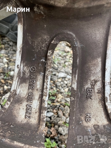 Оригинални джанти 17 цола мерцедес , снимка 12 - Гуми и джанти - 52306341