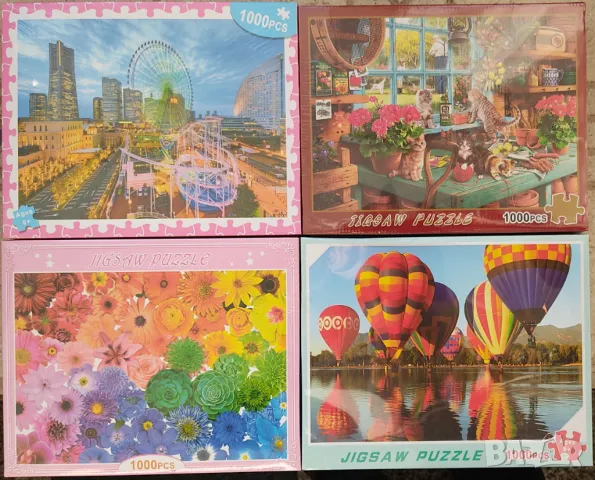 Пъзел 1000 части, размери: 70/50см, пъзели четири вида, за подарък, снимка 15 - Пъзели - 31533950