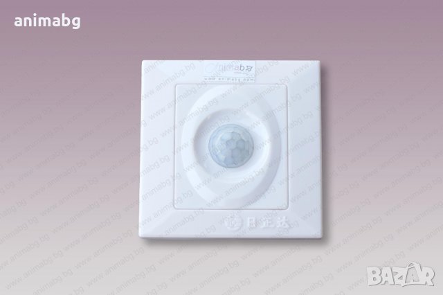 ANIMABG Розетка за стена със сензор за движение