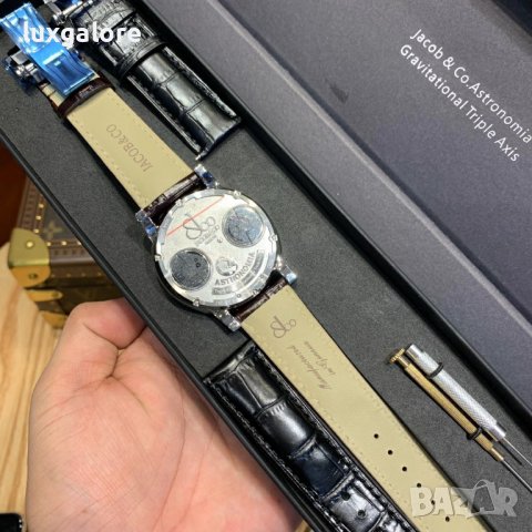 Mъжки часовник Jacob & Co. Astronomia Tourbillon с швейцарски механизъм, снимка 8 - Луксозни - 44492722