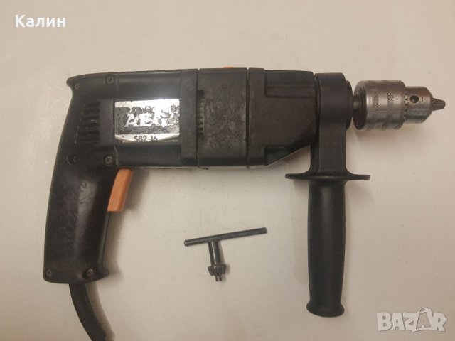 AEG SB2-16 двускоростна ударна бормашина, снимка 5 - Бормашини - 35469041