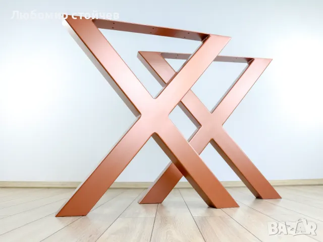 Метални крака за холна маса, трапезна маса, бюро, пейка, снимка 6 - Маси - 47699113