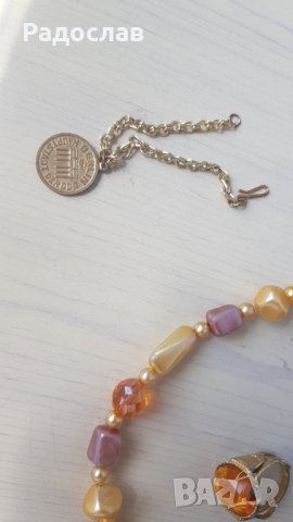 Продавам бижу колиета пръстен гривна Берлин ГДР, снимка 6 - Бижутерийни комплекти - 29944849