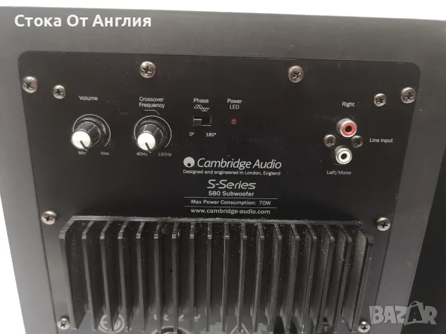 Буфер / субуфер  - Cambridge Audio S80 / 130W, снимка 15 - Тонколони - 55931610