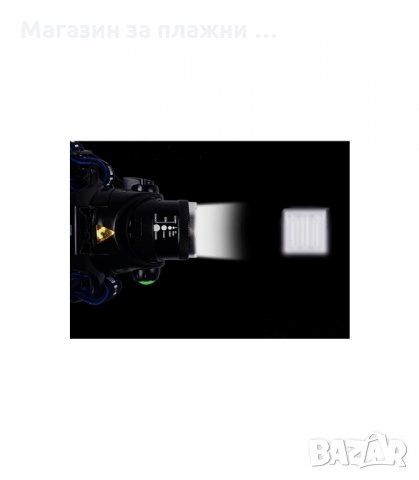 ЧЕЛНИК ЗА ГЛАВА LED HEADLAMP ZOOM ФОКУС С АКУМУЛАТОРНИ БАТЕРИИ - код H19, снимка 3 - Къмпинг осветление - 34052497