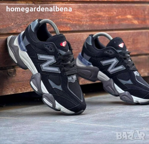 New Balance 9060 – Футуристичен дизайн и комфорт | Черно и Сиво, снимка 4 - Детски маратонки - 54317459