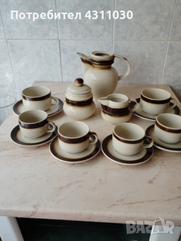 Два сервиз за кафе от 80-те години, снимка 14 - Сервизи - 54200259