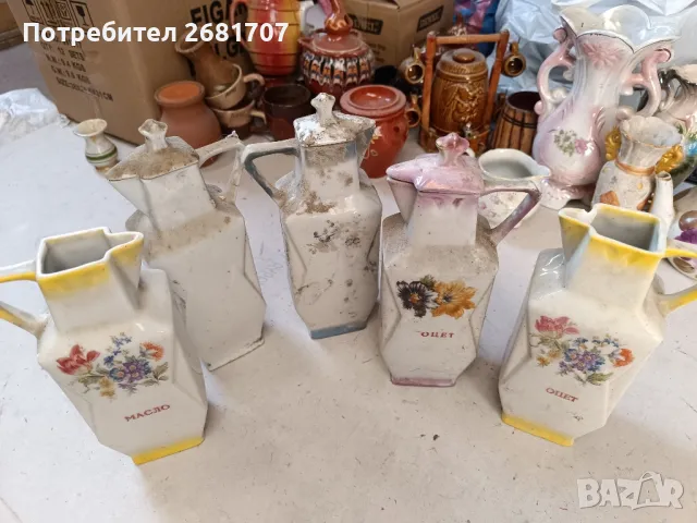 стари керамични оливерници, снимка 3 - Антикварни и старинни предмети - 48735910