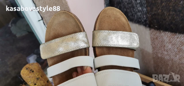 Чехли  Comfortiva 38н.Естесвена кожа , снимка 5 - Сандали - 51113254