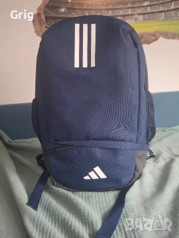 Комплект polo shirt, тренировъчна тениска, панталонки, дълъг спортен панталон Левски и раница адидас, снимка 10 - Футбол - 55967602