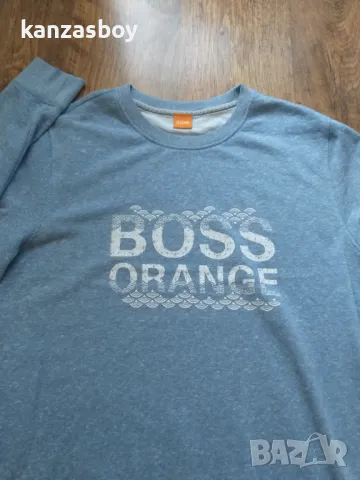 hugo boss orange - страхотна мъжка блуза Л КАТО НОВА, снимка 2 - Блузи - 47610921