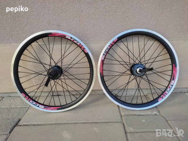 Продавам колела внос от Германия алуминиеви капли EROLITE DISK 20 цола капсуловани лагери, снимка 12 - Части за велосипеди - 40357335