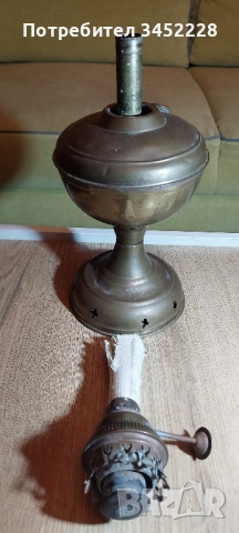 лампа газена месинг , снимка 6 - Антикварни и старинни предмети - 52324891