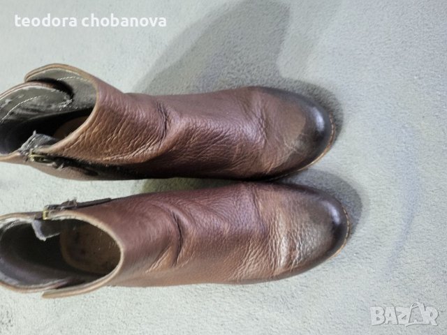 Дамски боти,естествена кожа U.S.Polo,Clarks, снимка 4 - Дамски боти - 39161350