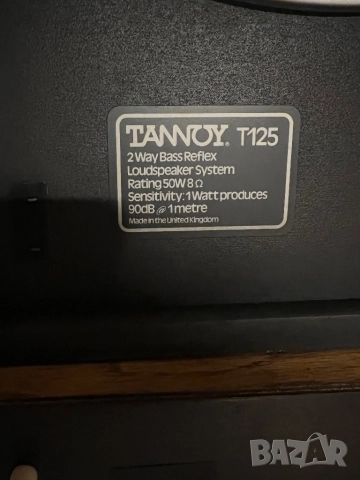TANNOY T-125, снимка 7 - Тонколони - 52366853