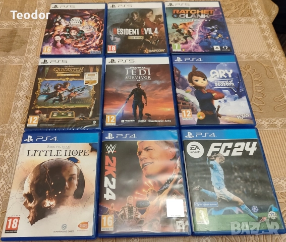 Игри за ps5 и ps4 