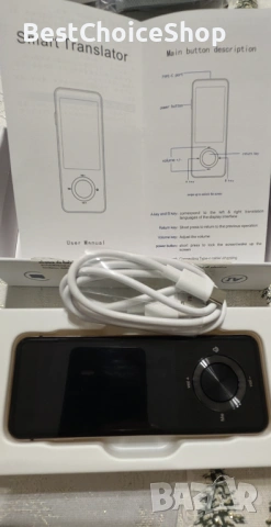 Смарт гласов преводач 3-инч сензорен екран, 109 онлайн, 12 офлайн , снимка 2 - Други - 53206424