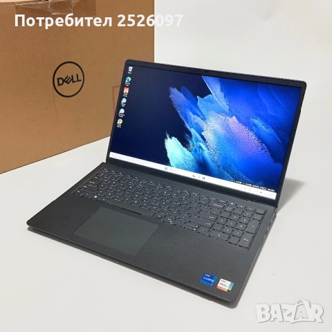 Dell Vostro 3520/15,6” IPS 120Hz/i7-1255U 4,70GHz/512GB/16GB/Подсветка, снимка 3 - Лаптопи за работа - 52163496